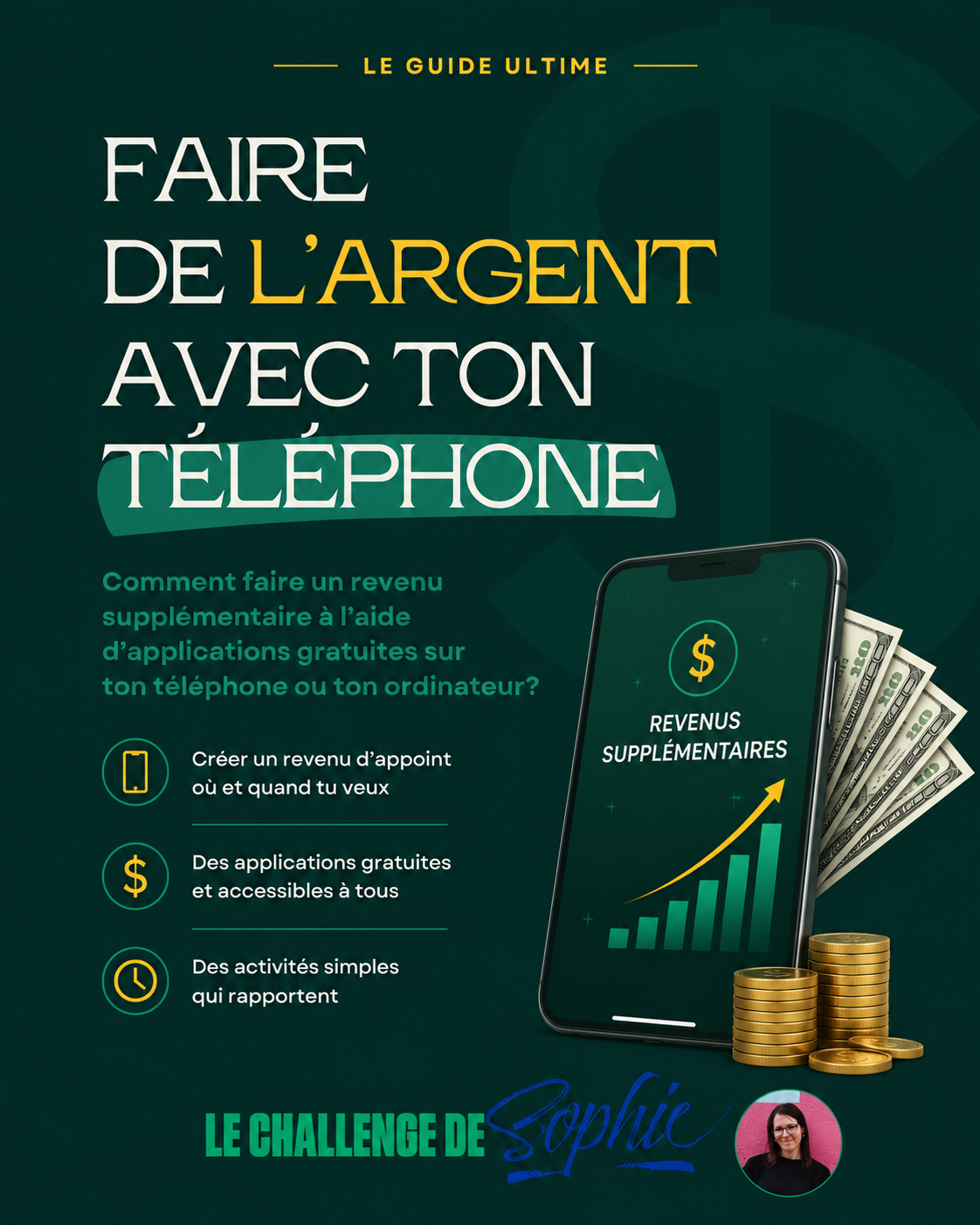 Couverture du guide Faire de l’argent avec ton téléphone